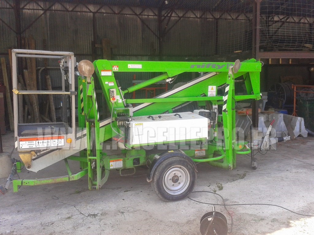 dépannage et réparation nacelle élévatrice NIFTY 120TPE, maintenance et entretien